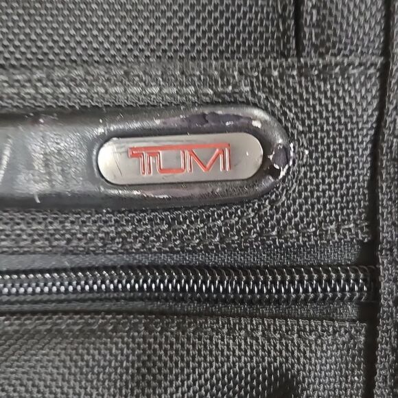 Tumi Ballistic Nylon Black Garment Bag Luggage Travel Suitcase - Picture 3 of 12
